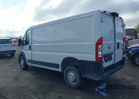 2024 Ram Promaster 1500 Low Roof 136 Wb W/Pass Seat из США, поврежденный, VIN 3C6LRVAG7RE132017
